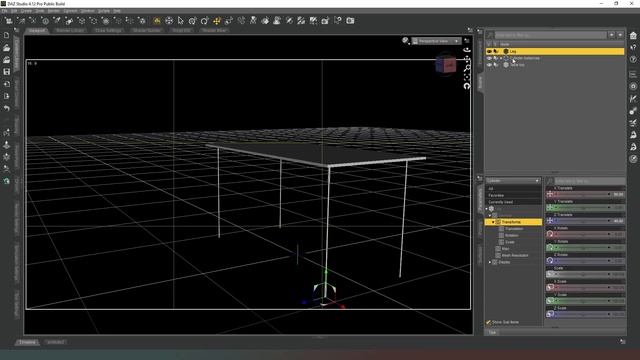 Daz Studio pro Tips: Make a simple table смотреть онлайн