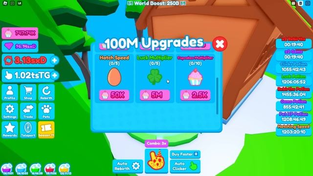 НОВЫЙ HUGE ИВЕНТ В REBIRTH CHAMPIONS X В РОБЛОКС! ROBLOX смотреть онлайн