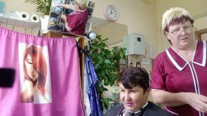 Стрижёмся под Асимметрию.Делаем каскадное окрашивание.