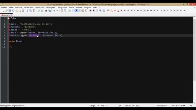 Blowfish:Login/Cadastro Seguro com PHP - Exemplo com o PHP смотреть онлайн