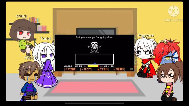 Undertale reacts undertale Genocide package Shout out at the end￼￼ смотреть онлайн