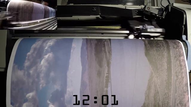 HP DesignJet 500 Endurance Test - 17-foot long full-color photo banner смотреть онлайн