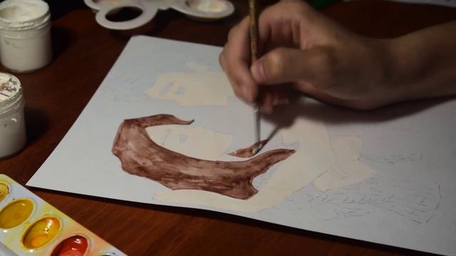 Рисунок влюбленной пары. смотреть онлайн
