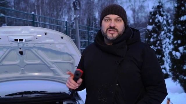 Тест Evolute i-PRO на прогрев в минусовую температуру зимой с автономным отопителем. смотреть онлайн