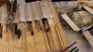 О выборе кистей и мастихинов, как мыть кисти. Художник Игорь Сахаров