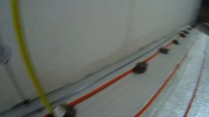 Как выставить маяки на пол, с помощью лазерного уровня.