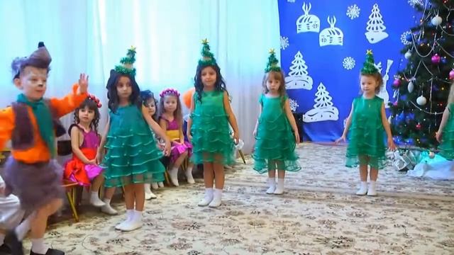 Детский праздник "Новый Год пахнет мандаринками!" смотреть онлайн