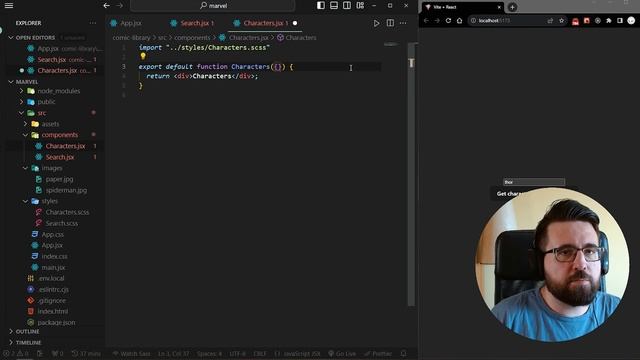 Build Awesome Comic Book App With Marvel API and React смотреть онлайн