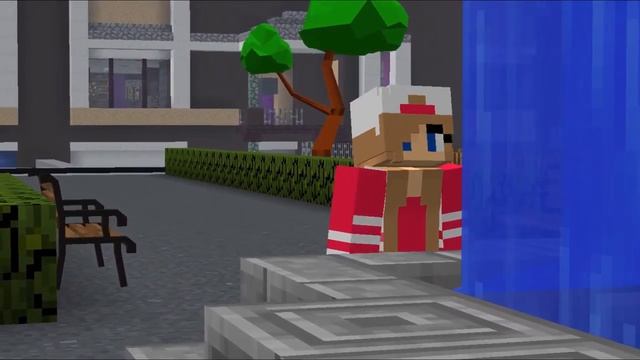 Minecraft - Mouth animation with Blockbuster mod смотреть онлайн