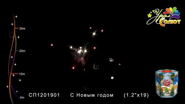 С Новым годом! (19 залпов) СП1201901 смотреть онлайн