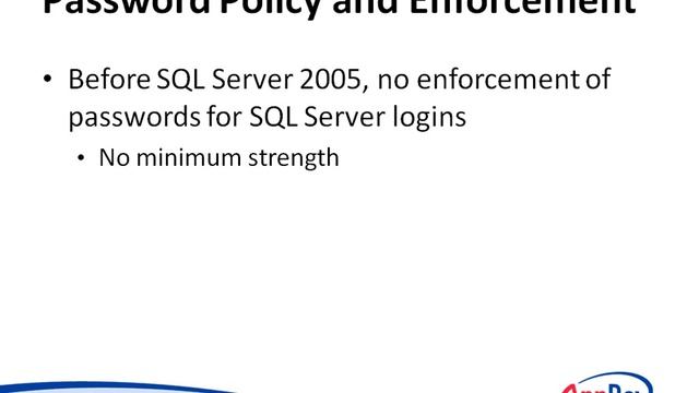 SQL Server 2012: Security Basics Tutorial смотреть онлайн