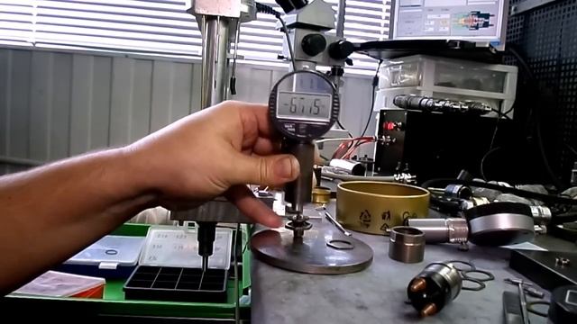 Измерение воздушного зазора для форсунок CRIN1 смотреть онлайн