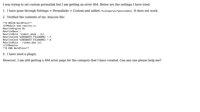 Wordpress: Permalink not working in Apache on Linux смотреть онлайн