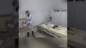 Алгоритм подготовки и смены постельного белья тяжелобольному поперечным способом