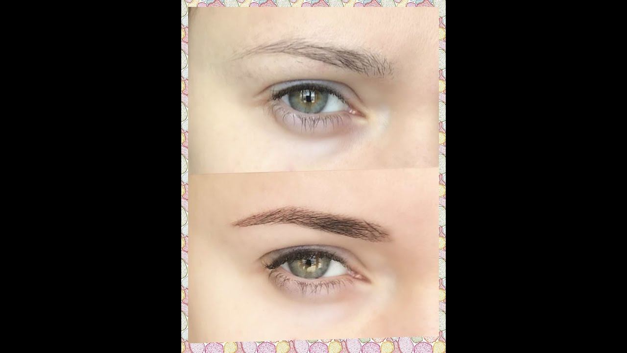 3 СЕКРЕТА ОКРАСКИ БРОВЕЙ ХНОЙ. смотреть онлайн