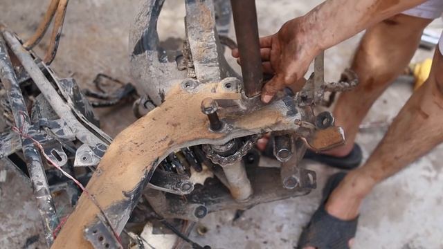 Restoration rusty old Sports motorcycles | Restore racing motorcycles смотреть онлайн