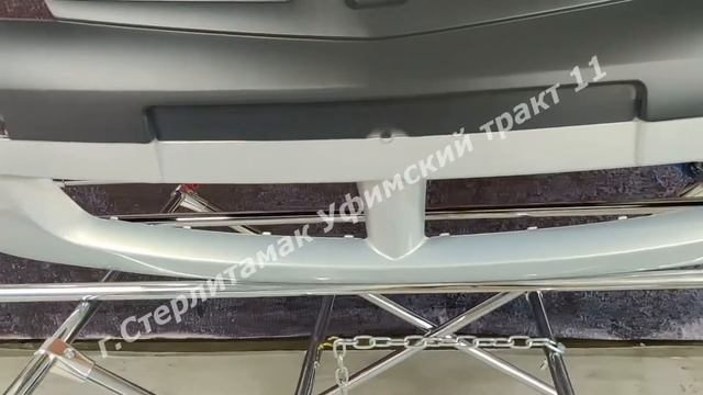 Бампер LOGAN 05 СЕРЕБРИСТЫЙ GRIS BOREAL 632 передний верх некрашенный низ крашенный ЕСТЬ ВСЕ ЦВЕТА смотреть онлайн