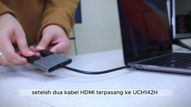 USB Hub Converter Type C 3.1 Macbook 2 HDMI 4 in 1 PX UCH142H смотреть онлайн