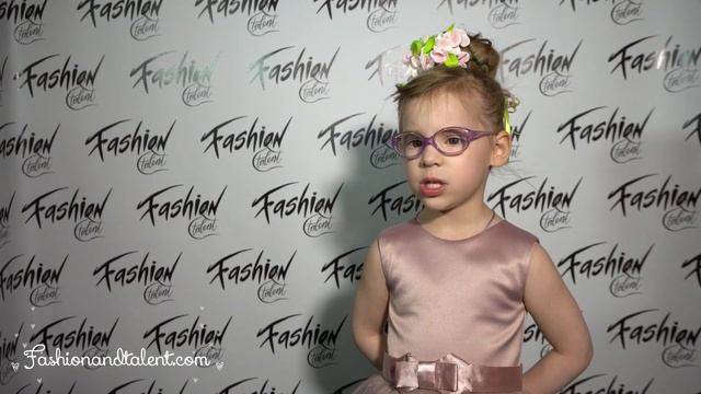 Байдужа Алина 3 года г. Новосибирск участница чемпионата моды и талантов "Fashion & Talent" смотреть онлайн