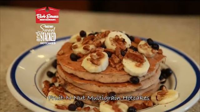Bob Evans :30 TV Sweet & Stacked Hotcakes - Erie, PA Aug-Sept 2013 смотреть онлайн