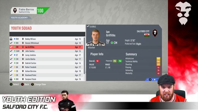 Fifa 20 Youth Academy Career Mode Ep 22 - BURGER KING MASSACRE !!! - Salford City - Youth Edition смотреть онлайн