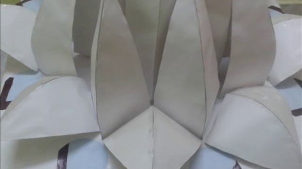 how to make lotus temple model / Lotus Temple model making with chats