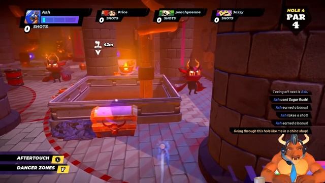 MINI-GOLF IN A DUNGEON?! - Dungeon Golf (4-Player Gameplay) смотреть онлайн