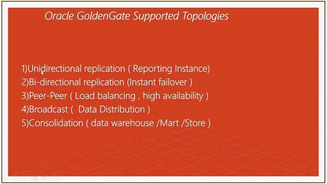 Part 1 Introduction of Oracle Golden gate смотреть онлайн