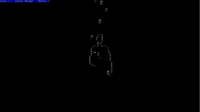 AAJM - ASCII Art JuggleMaster смотреть онлайн