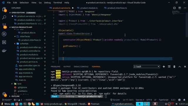Nestjs & Mongodb, REST API смотреть онлайн