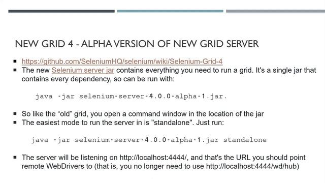 Selenium 4 Features Walkthrough смотреть онлайн