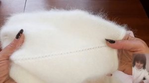 КОФТОЧКА ИЗ ПРЯЖИ ПУХ НОРКИ.