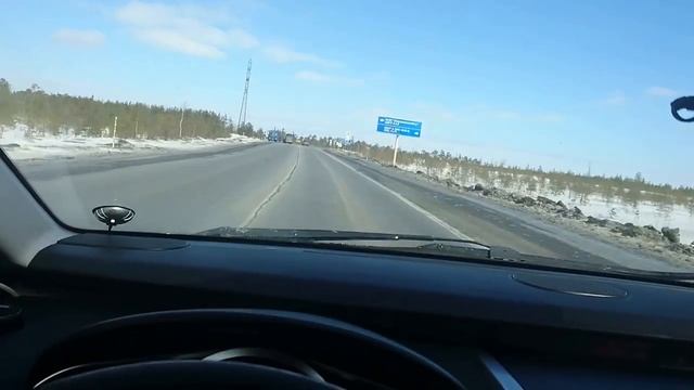 Дорога Сургут - Новый Уренгой.mp4 смотреть онлайн