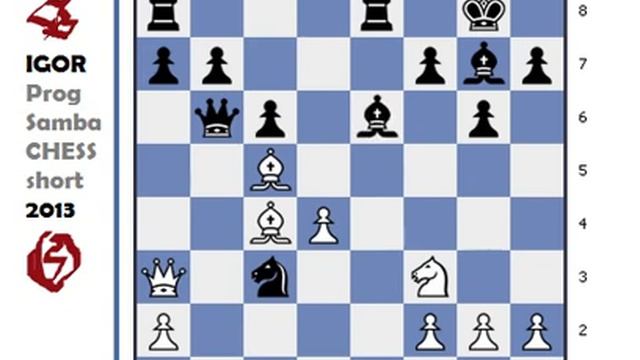 Samba Chess: Byrne vs. Fischer 1956 (Igor-English) смотреть онлайн