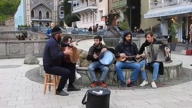Street musicians. Tbilisi, Abanotubani (1) смотреть онлайн