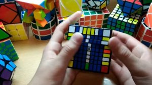 Сборка кубика Рубика 9х9. Часть 7 - сборка крупных рёбер класса"1+2"