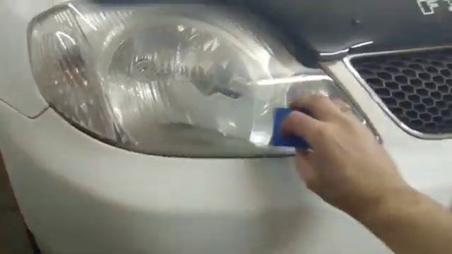 Город Братск. DENAUTO BRATSK. Полировка фар автомобиля Тойота Королла Филдер с нанесением керамики смотреть онлайн