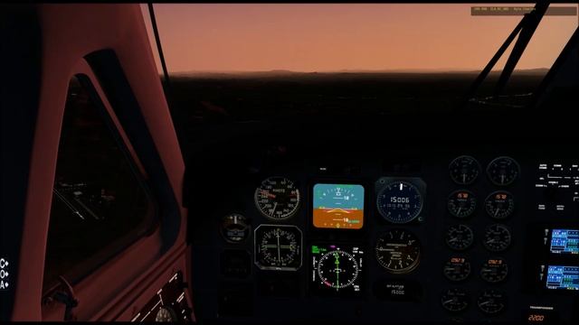 X-Plane Turboprop Checklists - Night Flying [Part 3 FSE flight P52 to KPHX] смотреть онлайн