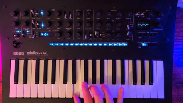 Unwind - Ambient Reverse Tape Style Sounds On Korg Minilogue XD
