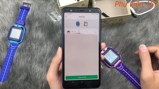 Đồng hồ định vị trẻ em Q12 - Hướng dẫn kết nối, cài đặt trên cả hai hệ điều hành IOS/Android смотреть онлайн