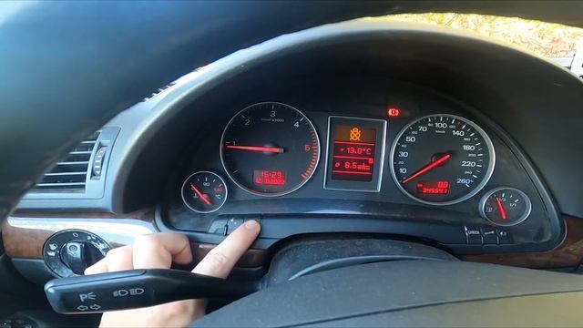 How to Change System Time on Speedometer in Audi A4 B6 ( 2000 – 2006 ) - Change Date and Time смотреть онлайн