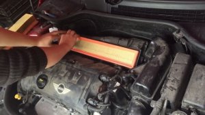 Замена фильтров на MINI Cooper R56