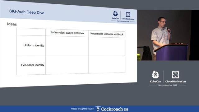 Deep Dive: Auth SIG - Tim Allclair & Jordan Liggitt, Google смотреть онлайн
