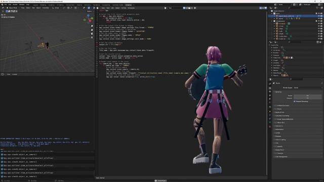 ChatGPT Python Script for Blender Render Multiple Cameras смотреть онлайн