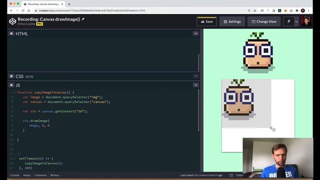 How to Draw Images to HTML Canvas (JavaScript Tutorial) смотреть онлайн
