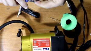 Замена штекера, на автомобильном компрессоре