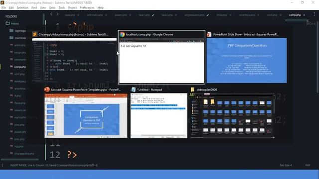 PHP Comparison Operators in Hindi | PHP Tutorial in Hindi 2020 #23 смотреть онлайн
