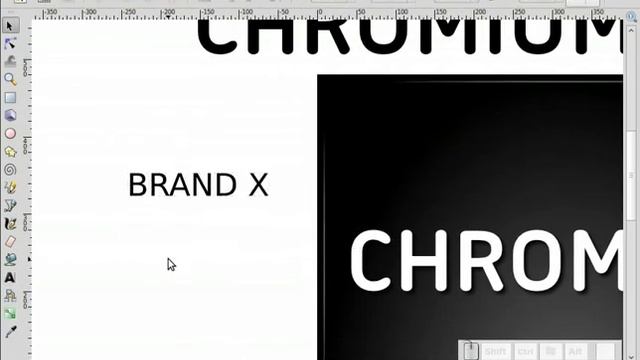 heathenX Inkscape Tutorials: episode 105 - Chrome effect смотреть онлайн