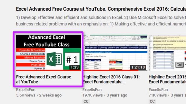 Welcome to the excelisfun Excel YouTube Channel! смотреть онлайн