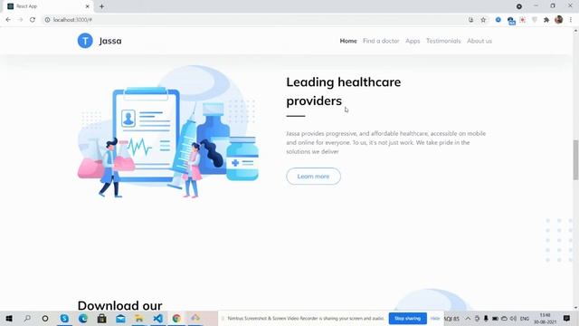 Reactjs 5 Bootstrap 5 Healthcare Template Free смотреть онлайн
